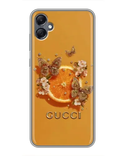 Чехол для Samsung Galaxy A05 с картинкой «Gucci — золотые бабочки» Чехол для Samsung Galaxy A05 с картинкой «Gucci — золотые бабочки»