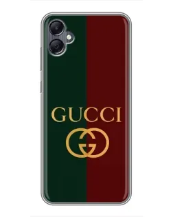 Чехол для Samsung Galaxy A05 с картинкой «Gucci — темно-зеленый градиент»
