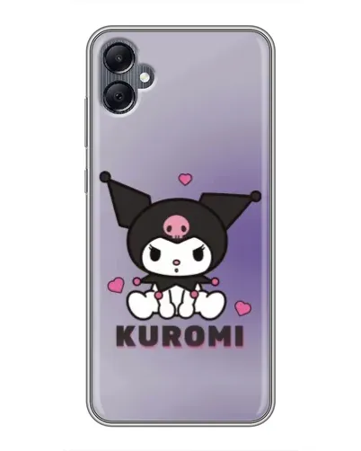 Чехол для Samsung Galaxy A05 с картинкой «Kuromi — фиолетовый арт»