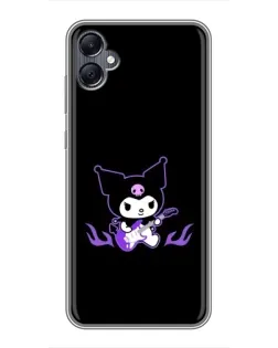 Чехол для Samsung Galaxy A05 с картинкой «Электрическая Kuromi» Чехол для Samsung Galaxy A05 с картинкой «Электрическая Kuromi»