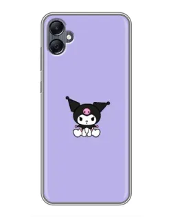 Чехол для Samsung Galaxy A05 с картинкой «Kuromi — фиолетовый минимализм» Чехол для Samsung Galaxy A05 с картинкой «Kuromi — фиолетовый минимализм»