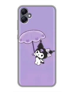 Чехол для Samsung Galaxy A05 с картинкой «Kuromi с зонтиком» Чехол для Samsung Galaxy A05 с картинкой «Kuromi с зонтиком»