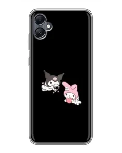 Чехол для Samsung Galaxy A05 с картинкой «My Melody и Kuromi» Чехол для Samsung Galaxy A05 с картинкой «My Melody и Kuromi»