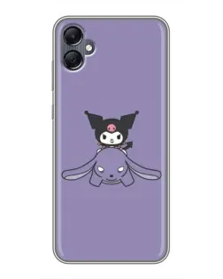 Чехол для Samsung Galaxy A05 с картинкой «Kuromi на лиловом фоне» Чехол для Samsung Galaxy A05 с картинкой «Kuromi на лиловом фоне»
