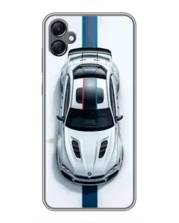 Чехол для Samsung Galaxy A05 с картинкой «Вид сверху — BMW M» Чехол для Samsung Galaxy A05 с картинкой «Вид сверху — BMW M»