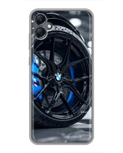 Чехол для Samsung Galaxy A05 с картинкой «Колесо BMW вблизи» Чехол для Samsung Galaxy A05 с картинкой «Колесо BMW вблизи»