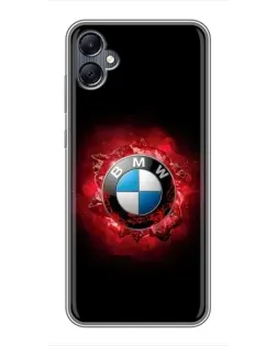 Чехол для Samsung Galaxy A05 с картинкой «Логотип BMW — вспышка» Чехол для Samsung Galaxy A05 с картинкой «Логотип BMW — вспышка»