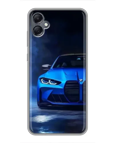 Чехол для Samsung Galaxy A05 с картинкой «Голубая BMW M4» Чехол для Samsung Galaxy A05 с картинкой «Голубая BMW M4»