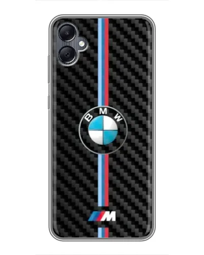Чехол для Samsung Galaxy A05 с картинкой «Эмблема BMW и карбон» Чехол для Samsung Galaxy A05 с картинкой «Эмблема BMW и карбон»