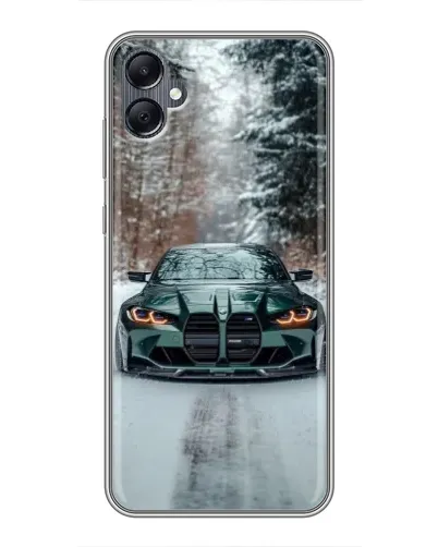 Чехол для Samsung Galaxy A05 с картинкой «BMW в зимнем лесу» Чехол для Samsung Galaxy A05 с картинкой «BMW в зимнем лесу»