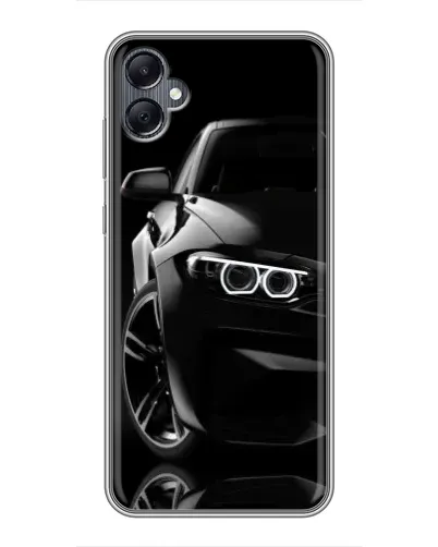 Чехол для Samsung Galaxy A05 с картинкой «Черная BMW — профиль» Чехол для Samsung Galaxy A05 с картинкой «Черная BMW — профиль»