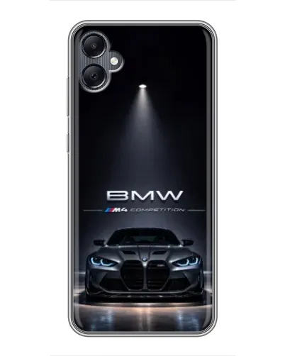 Чехол для Samsung Galaxy A05 с картинкой «BMW сквозь ночной город» Чехол для Samsung Galaxy A05 с картинкой «BMW сквозь ночной город»