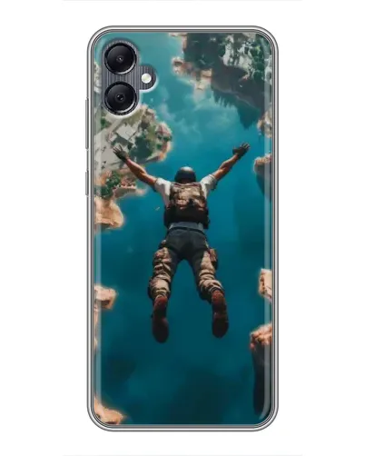 Чехол для Samsung Galaxy A05 с картинкой «PUBG — свободное падение» Чехол для Samsung Galaxy A05 с картинкой «PUBG — свободное падение»
