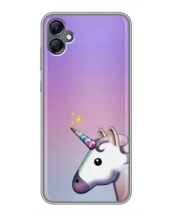 Чехол для Samsung Galaxy A05 с картинкой «Единорог градиент»