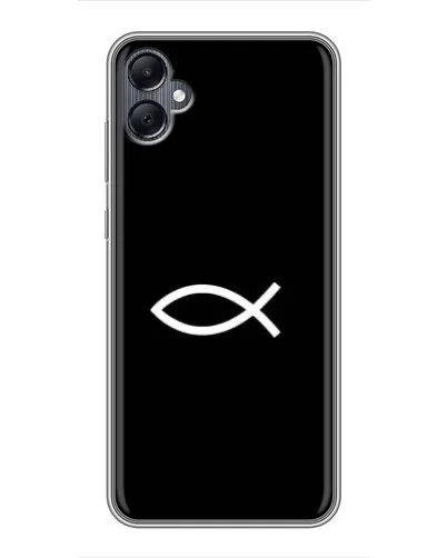 Чехол для Samsung Galaxy A05 с картинкой «Символ рыбы Jesus» Чехол для Samsung Galaxy A05 с картинкой «Символ рыбы Jesus»