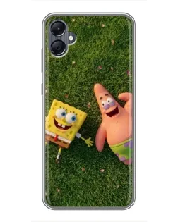Чехол для Samsung Galaxy A05 с картинкой «Друзья на лужайке» Чехол для Samsung Galaxy A05 с картинкой «Друзья на лужайке»