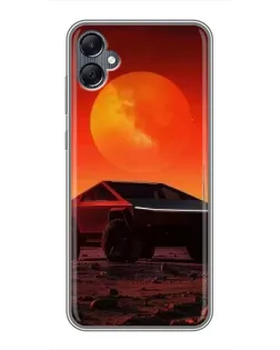 Чехол для Samsung Galaxy A05 с картинкой «Cybertruck на Марсе» Чехол для Samsung Galaxy A05 с картинкой «Cybertruck на Марсе»
