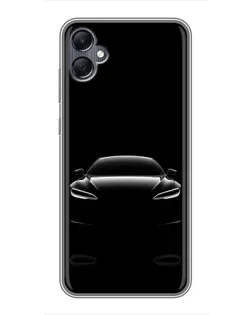 Чехол для Samsung Galaxy A05 с картинкой «Силуэт Tesla Night» Чехол для Samsung Galaxy A05 с картинкой «Силуэт Tesla Night»