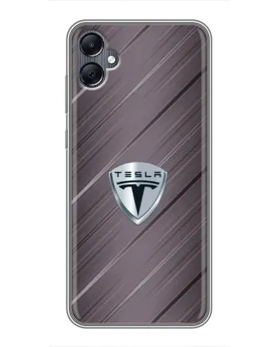 Чехол для Samsung Galaxy A05 с картинкой «Металлическая текстура Tesla» Чехол для Samsung Galaxy A05 с картинкой «Металлическая текстура Tesla»