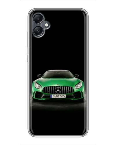 Чехол для Samsung Galaxy A05 с картинкой «Mercedes — неоновый лого» Чехол для Samsung Galaxy A05 с картинкой «Mercedes — неоновый лого»
