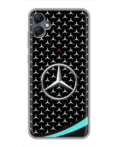Чехол для Samsung Galaxy A05 с картинкой «Mercedes — бирюзовый акцент» Чехол для Samsung Galaxy A05 с картинкой «Mercedes — бирюзовый акцент»