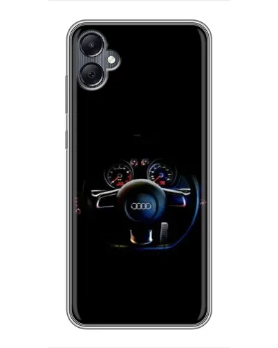 Чехол для Samsung Galaxy A05 с картинкой «Салон Audi — руль» Чехол для Samsung Galaxy A05 с картинкой «Салон Audi — руль»