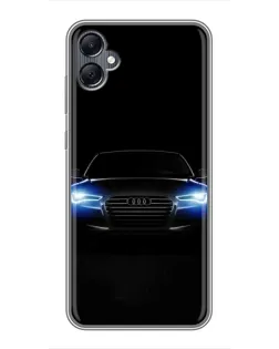 Чехол для Samsung Galaxy A05 с картинкой «Audi в неоне» Чехол для Samsung Galaxy A05 с картинкой «Audi в неоне»