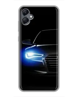Чехол для Samsung Galaxy A05 с картинкой «Неоновый взгляд Audi» Чехол для Samsung Galaxy A05 с картинкой «Неоновый взгляд Audi»