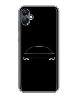 Чехол для Samsung Galaxy A05 с картинкой «Взгляд Audi в темноте» Чехол для Samsung Galaxy A05 с картинкой «Взгляд Audi в темноте»