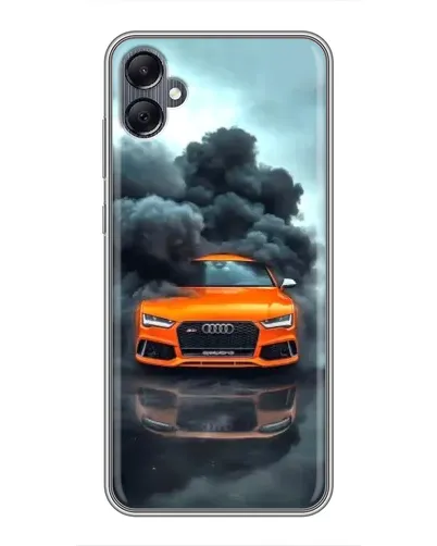 Чехол для Samsung Galaxy A05 с картинкой «Audi в облаках дыма» Чехол для Samsung Galaxy A05 с картинкой «Audi в облаках дыма»