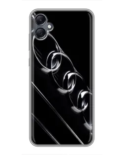 Чехол для Samsung Galaxy A05 с картинкой «Audi — абстрактные кольца» Чехол для Samsung Galaxy A05 с картинкой «Audi — абстрактные кольца»