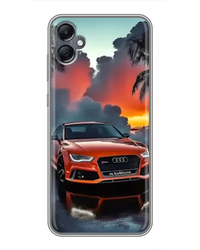 Чехол для Samsung Galaxy A05 с картинкой «Audi — закат» Чехол для Samsung Galaxy A05 с картинкой «Audi — закат»
