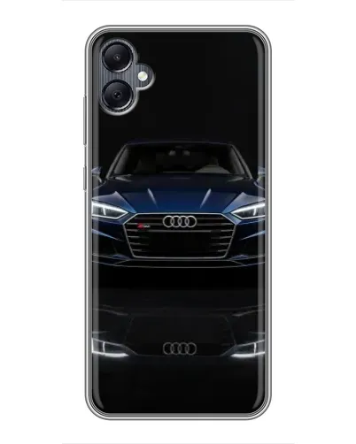 Чехол для Samsung Galaxy A05 с картинкой «Audi — ночное отражение» Чехол для Samsung Galaxy A05 с картинкой «Audi — ночное отражение»