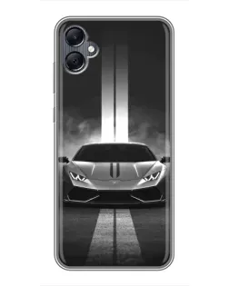 Чехол для Samsung Galaxy A05 с картинкой «Lamborghini симметрия дорог» Чехол для Samsung Galaxy A05 с картинкой «Lamborghini симметрия дорог»