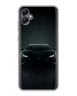 Чехол для Samsung Galaxy A05 с картинкой «Черный Lamborghini Aventador» Чехол для Samsung Galaxy A05 с картинкой «Черный Lamborghini Aventador»