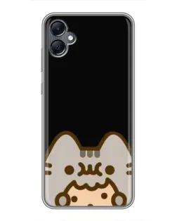 Чехол для Samsung Galaxy A05 с картинкой «Пушин на черном» Чехол для Samsung Galaxy A05 с картинкой «Пушин на черном»