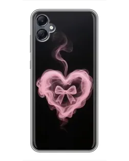 Чехол для Samsung Galaxy A05 с картинкой «Дымчатое сердце» Чехол для Samsung Galaxy A05 с картинкой «Дымчатое сердце»