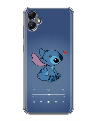 Чехол для Samsung Galaxy A05 с картинкой «Музыкальный Stitch»