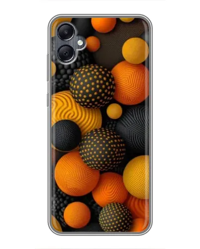 Чехол для Samsung Galaxy A05 с картинкой «Объемные оранжевые сферы» Чехол для Samsung Galaxy A05 с картинкой «Объемные оранжевые сферы»