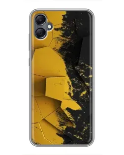 Чехол для Samsung Galaxy A05 с картинкой «Золотые осколки геометрии»
