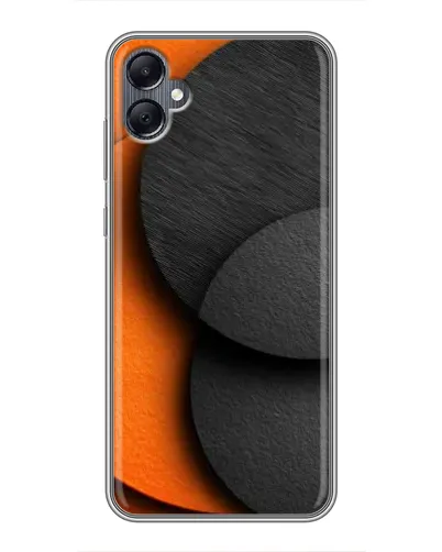 Чехол для Samsung Galaxy A05 с картинкой «Геометрия оранжевых кругов» Чехол для Samsung Galaxy A05 с картинкой «Геометрия оранжевых кругов»