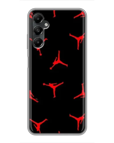 Чехол для Samsung Galaxy A05s с картинкой «Jordan Red Pattern»