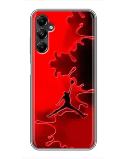 Чехол для Samsung Galaxy A05s с картинкой «Jordan Red Smoke» Чехол для Samsung Galaxy A05s с картинкой «Jordan Red Smoke»