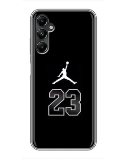 Чехол для Samsung Galaxy A05s с картинкой «Jordan Flight 23» Чехол для Samsung Galaxy A05s с картинкой «Jordan Flight 23»