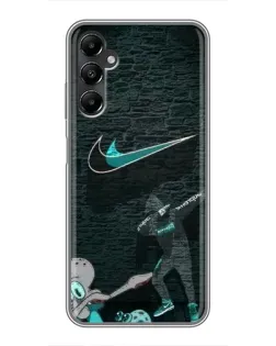 Чехол для Samsung Galaxy A05s с картинкой «Спортивный арт Nike» Чехол для Samsung Galaxy A05s с картинкой «Спортивный арт Nike»