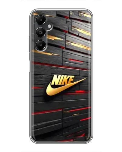 Чехол для Samsung Galaxy A05s с картинкой «Золотой Nike на металле» Чехол для Samsung Galaxy A05s с картинкой «Золотой Nike на металле»