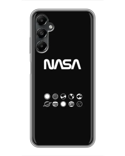 Чехол для Samsung Galaxy A05s с картинкой «NASA — технический принт» Чехол для Samsung Galaxy A05s с картинкой «NASA — технический принт»
