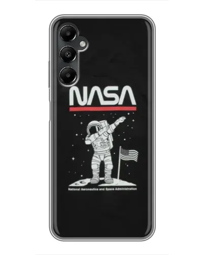 Чехол для Samsung Galaxy A05s с картинкой «NASA — шагаем по Луне» Чехол для Samsung Galaxy A05s с картинкой «NASA — шагаем по Луне»