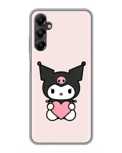 Чехол для Samsung Galaxy A05s с картинкой «Kuromi и сердце» Чехол для Samsung Galaxy A05s с картинкой «Kuromi и сердце»