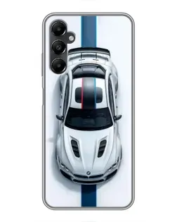 Чехол для Samsung Galaxy A05s с картинкой «Вид сверху — BMW M» Чехол для Samsung Galaxy A05s с картинкой «Вид сверху — BMW M»